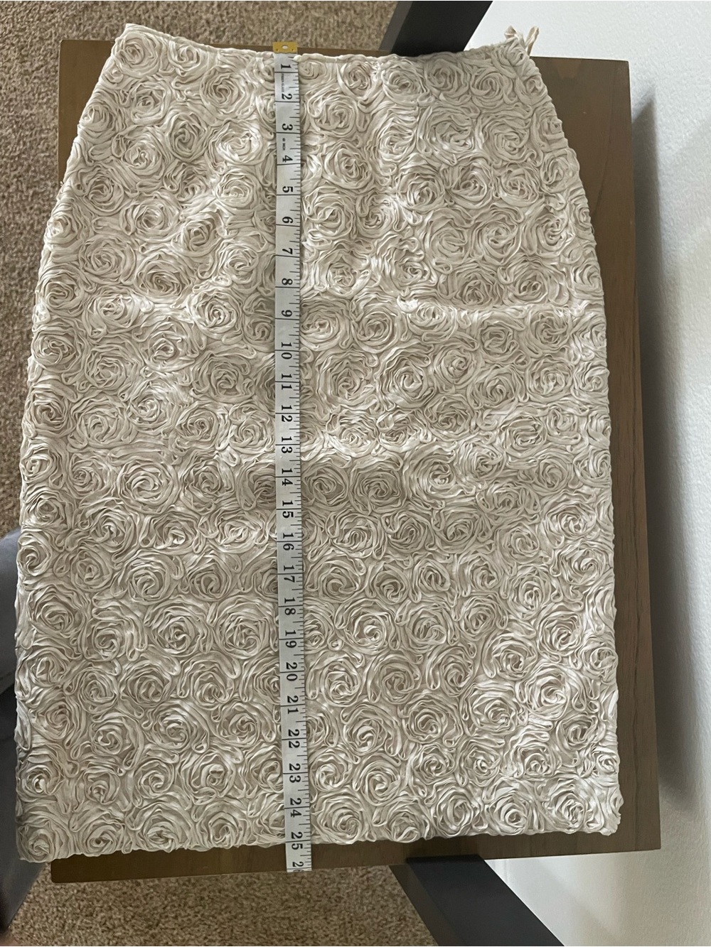 Vintage Maggie Chase Skirt Set with Faux Fur Collar - Picture 7 of 15